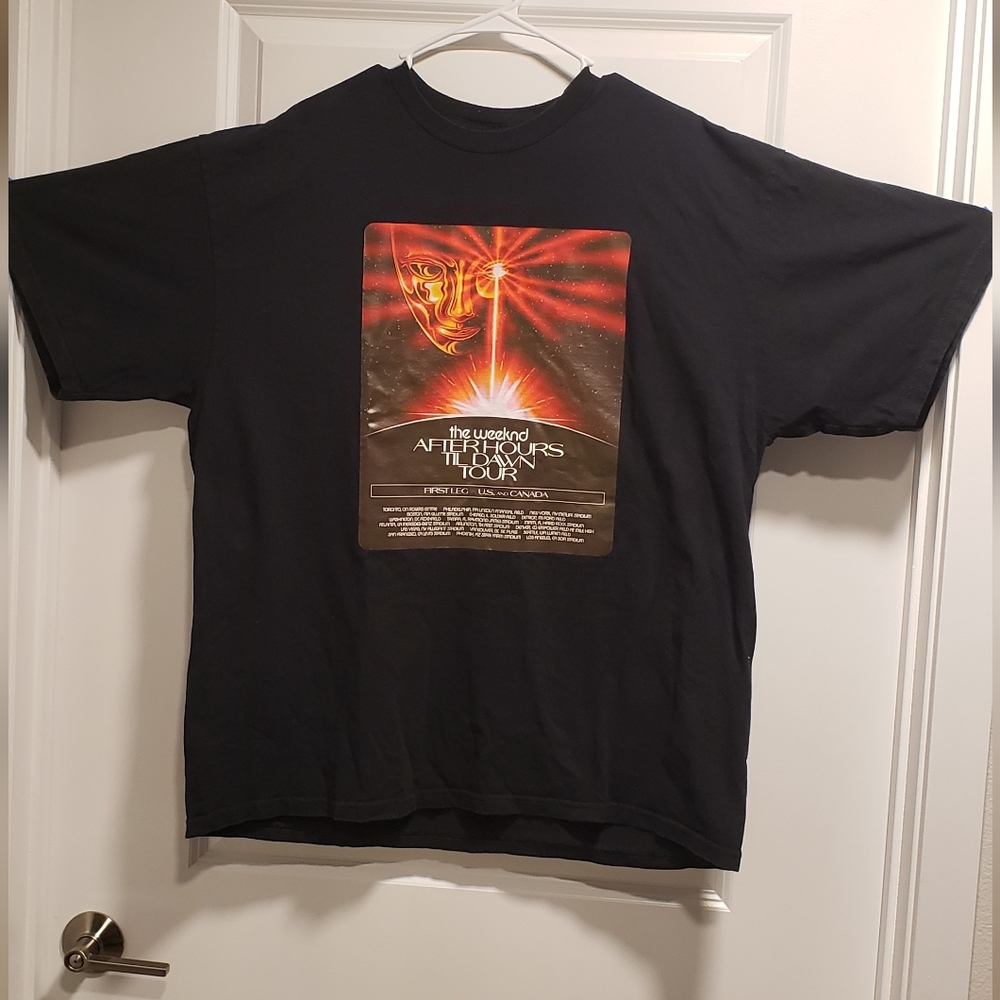 The Weeknd T-shirt After Hours Till Dawn Tour